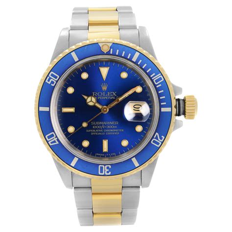 rolex submariner oro acciaio nlu|rolex subacqueo.